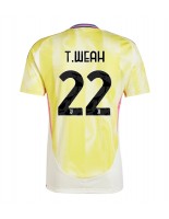 Juventus Timothy Weah #22 Vieraspaita 2024-25 Lyhythihainen